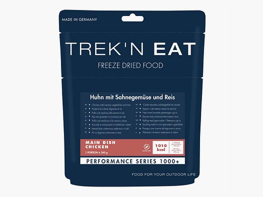 Trek'n Eat Poulet avec Légumes Crémeux et Riz