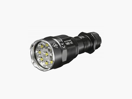 Nitecore Tiny Monster 9K Pro Zwarte Zaklamp 9900lm Bereik 510m LI-ON Batterij 5000 mAh