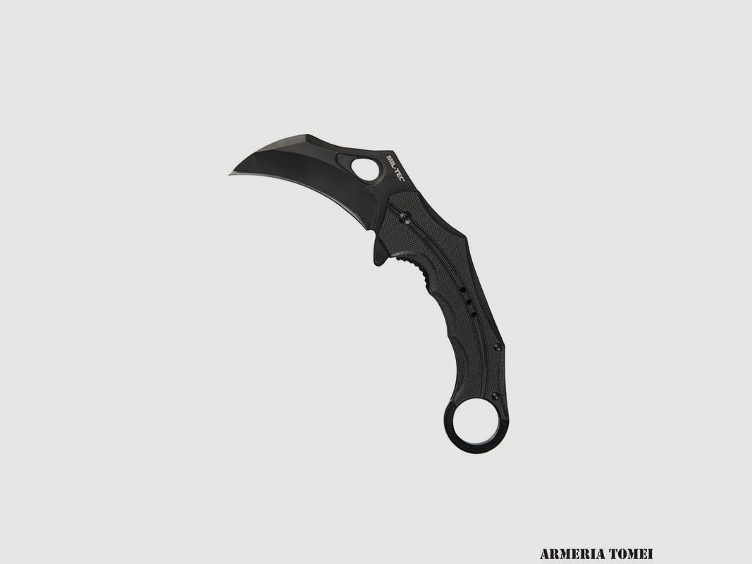 Messer – Einhandmesser G10 Karambit Schwarz
