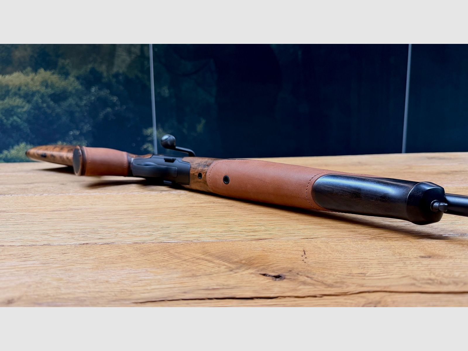 Blaser R8 Success / HK7 Super Finish matt / Chesterfield Leder / Stahlkugel gerändelt / Kaliber & Lauflänge nach Wahl / M15x1 Gewinde / ATEMBERAUBEND, Bild 9 von 11