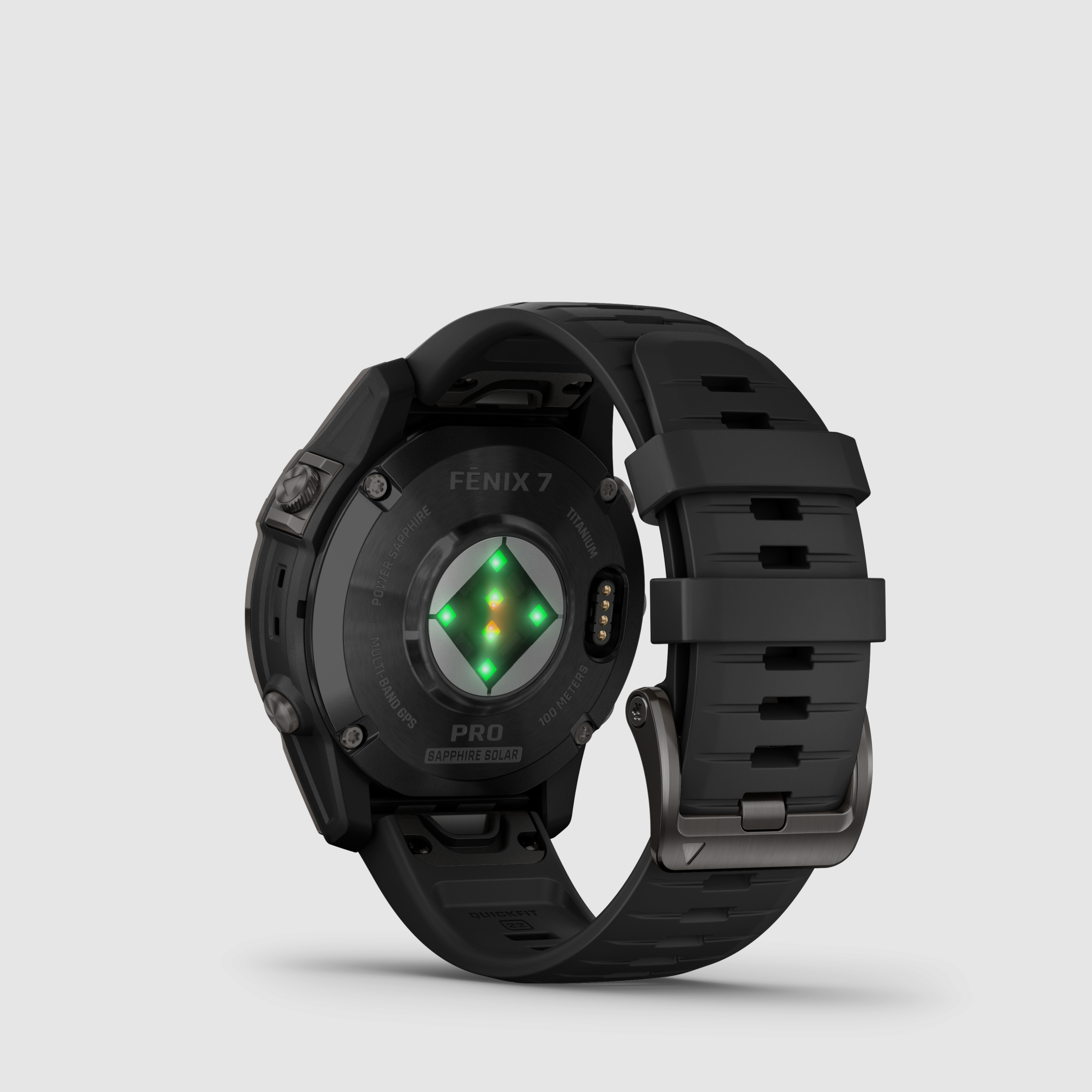 Garmin fēnix® 7 Pro – Sapphire Solar Edition, Schwarz/Carbongrau Titan DLC mit QuickFit®-Silikon-Armband 22 mm, Bild 7 von 12
