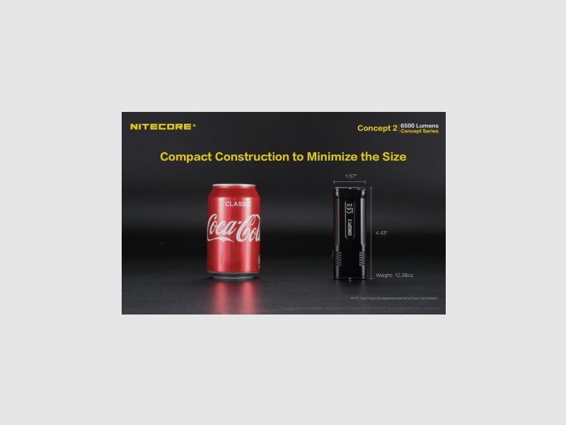 Nitecore Concept 2 zaklamp, 6500 lumen, afbeelding 11 van 29