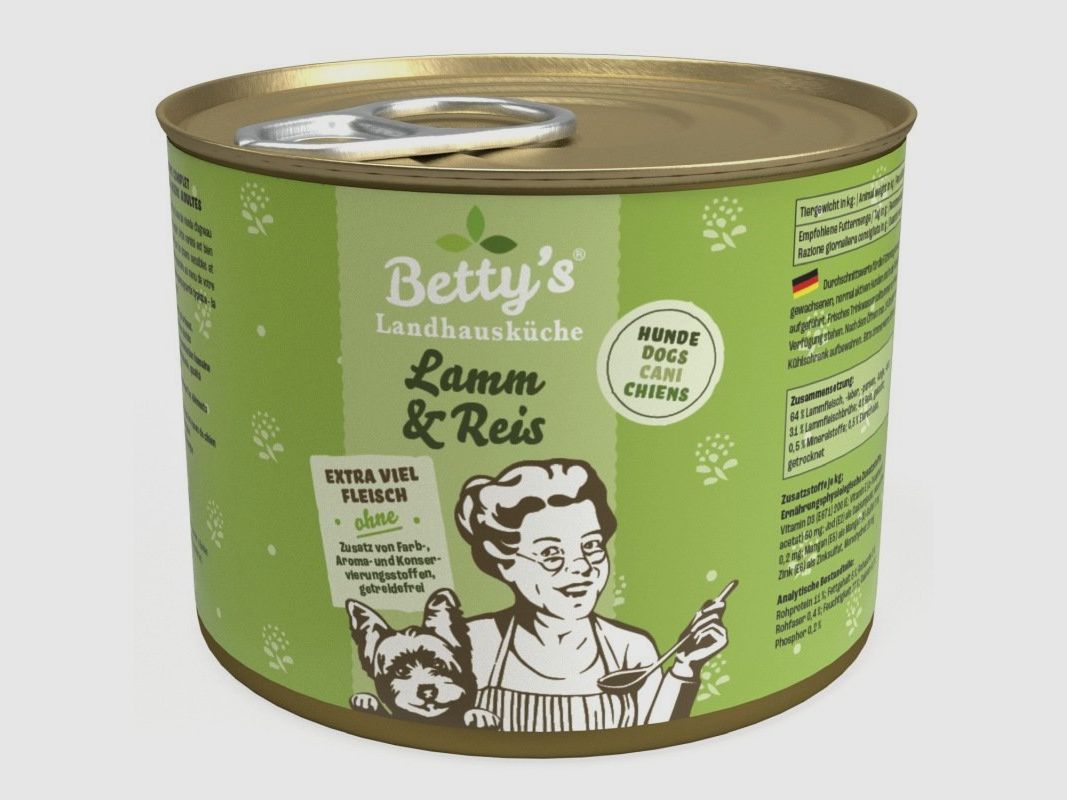 Boswelia Landhausküche Hundefutter Lamm & Reis 1x 200g