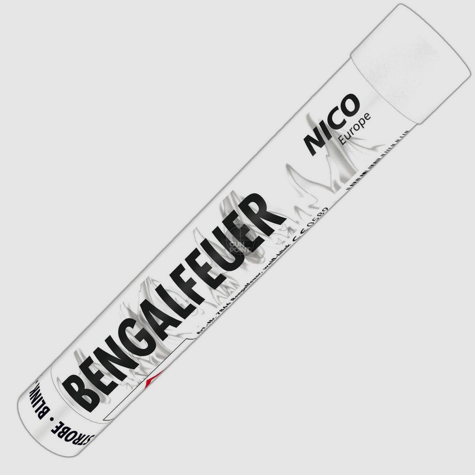 Nico Pyro Bengalfeuer Wei - blinkend