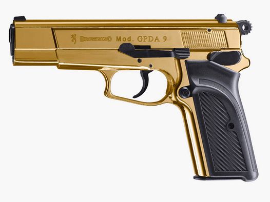 Umarex 318.02.12 Browning GPDA 9 9 mm P.A.K. - Gold Pyro