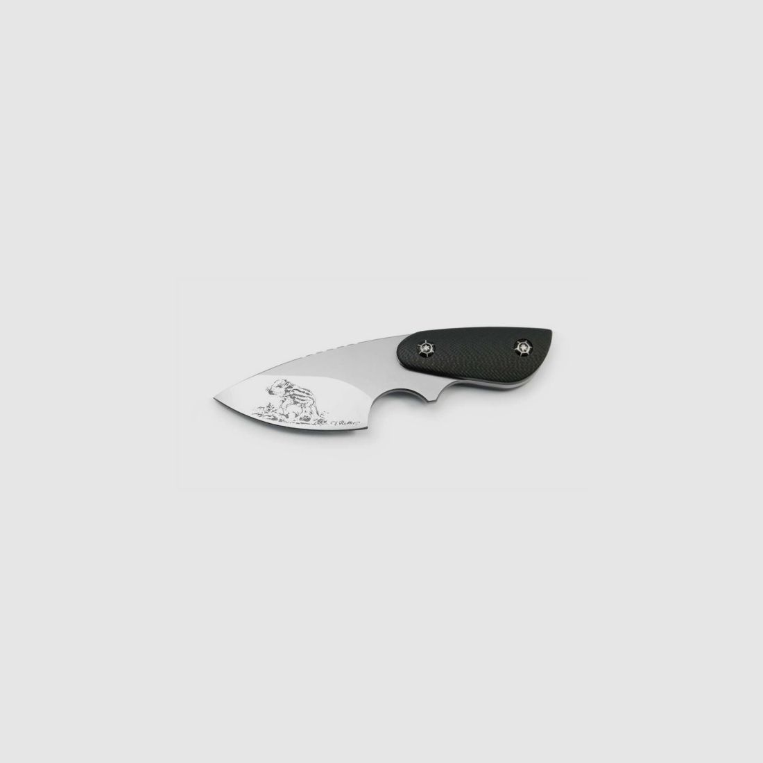 PUMA IP wild boar frischling, G10 schwarz, Neck-Knife