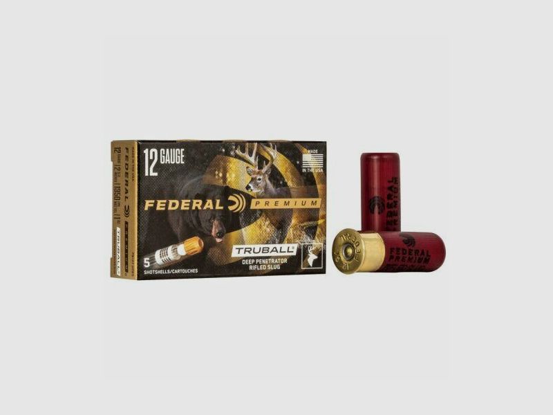 Federal Munition 12/70 Vital-Shok Rifled Slug Flintenlaufgeschoss