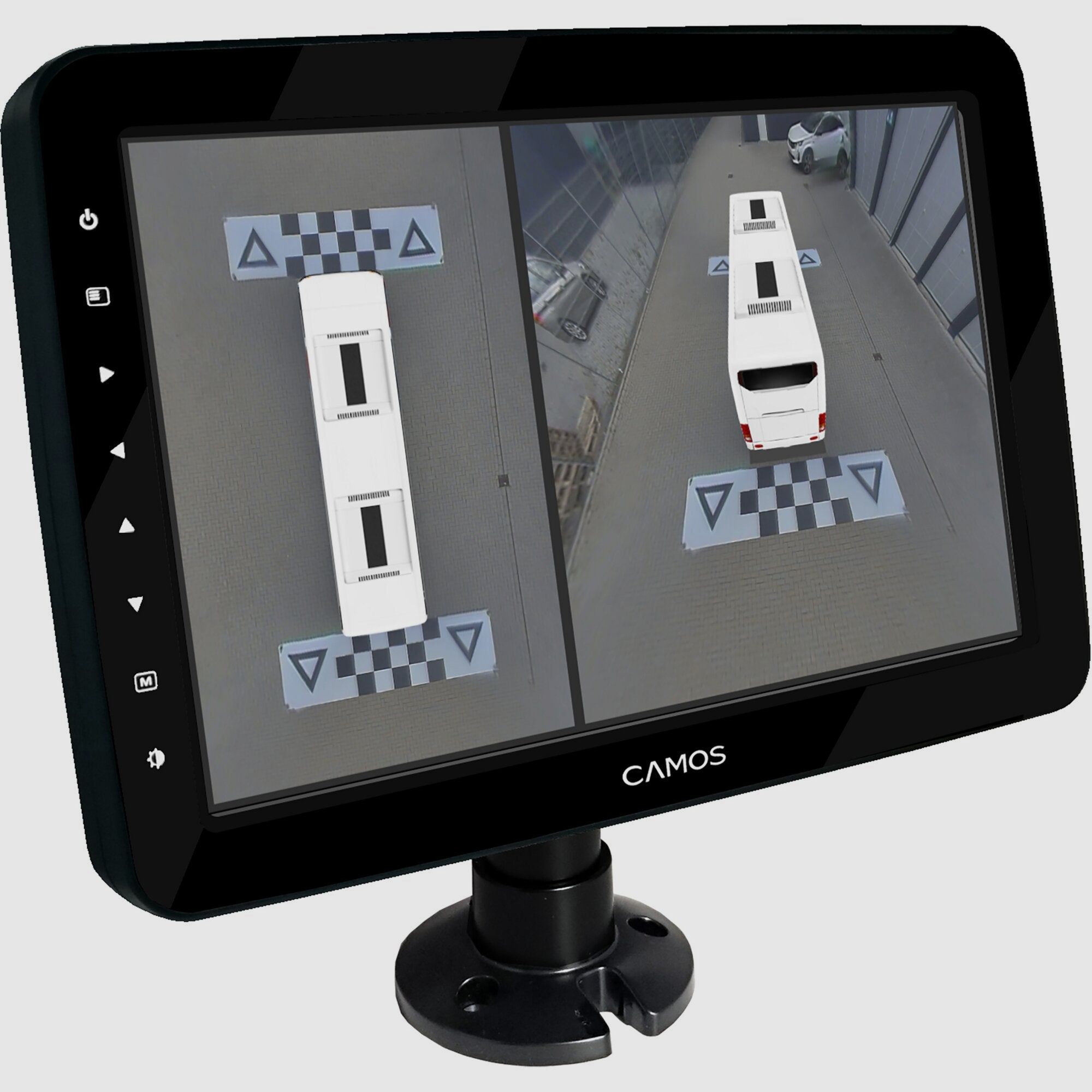 System wideo do cofania Camos 360° 3D, z monitorem, zdjęcie 2 z 4