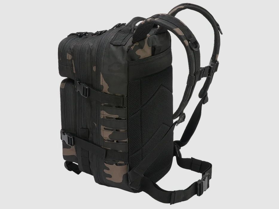 Rucksack Brandit US Cooper LASERCUT - Średni - 25 litrów - Ciemna kamuflaż