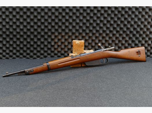 Carcano Mod. 1938 „Fucile Corto“, 7,35Carcano — 1939 — Schaft & System nummerngleich (Kurzgewehr), Ordonnanz, Sammler