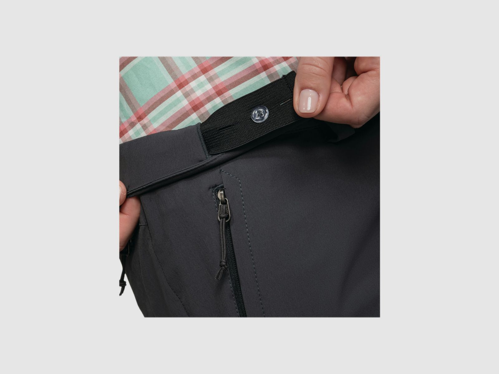 SCHÖFFEL Pants Ascona leichte & komfortable Sommerwanderhose Grau