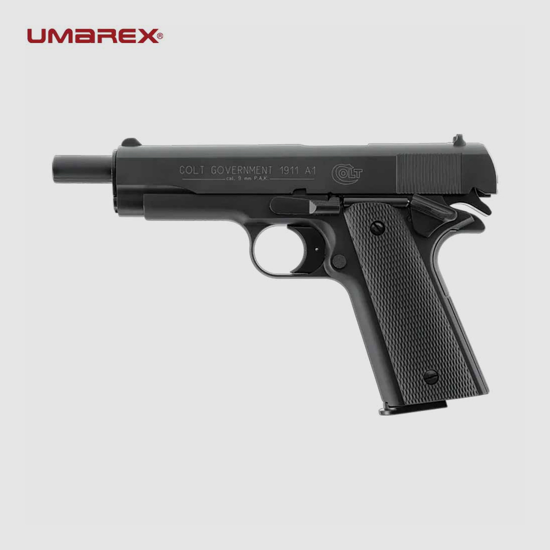 UMAREX Colt Government 1911 A1 9mm P.A.K. BLACK