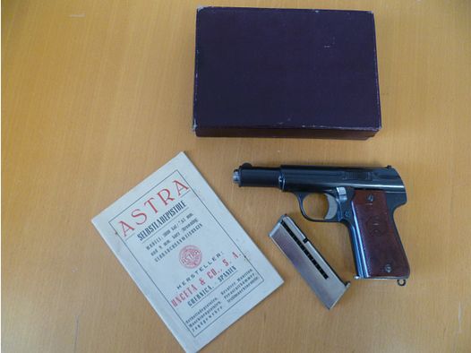 Pistole Astra 3000 7,65 mm Browning