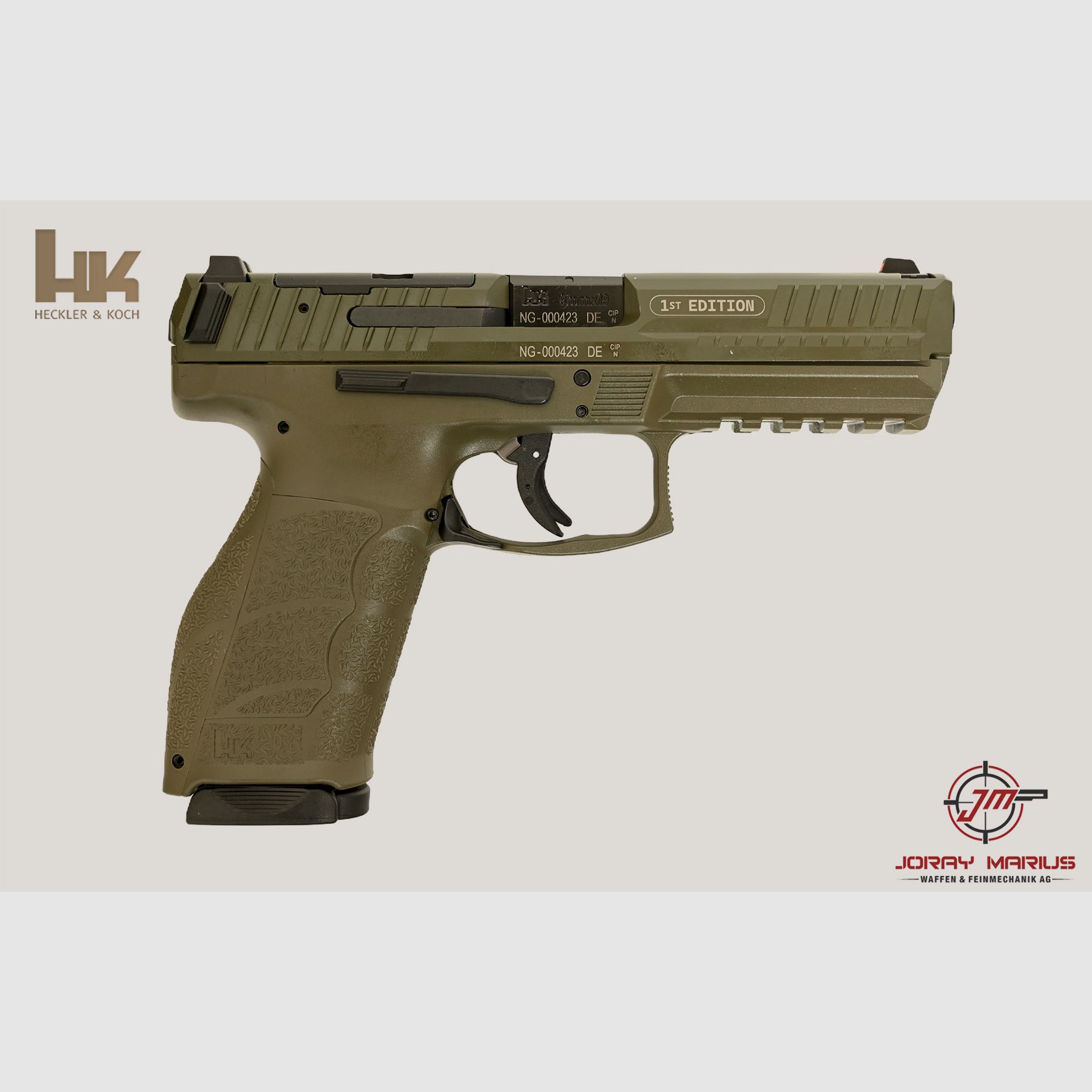 H&K SFP9F OR A1 75th Special Edition 9mm Para NATO Groen, afbeelding 1 van 3