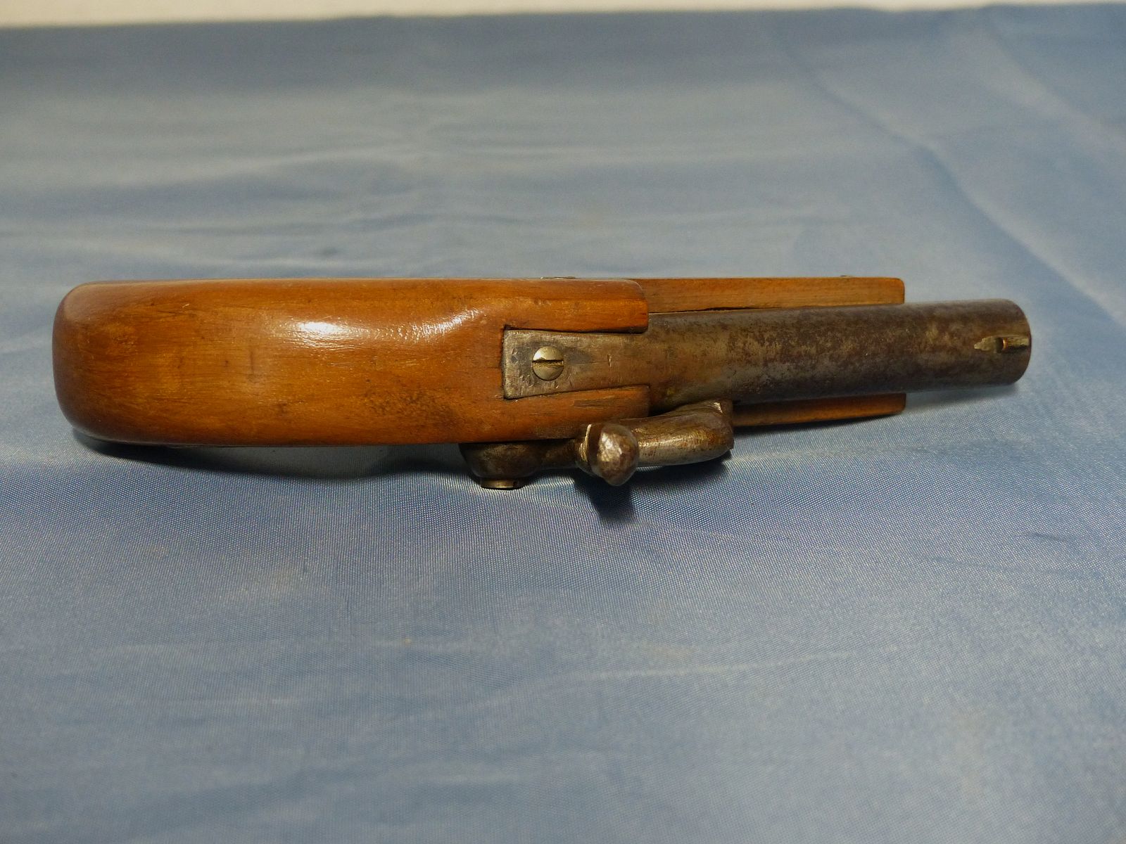Vorderlader Perkussion Pistole Derringer antik vintage