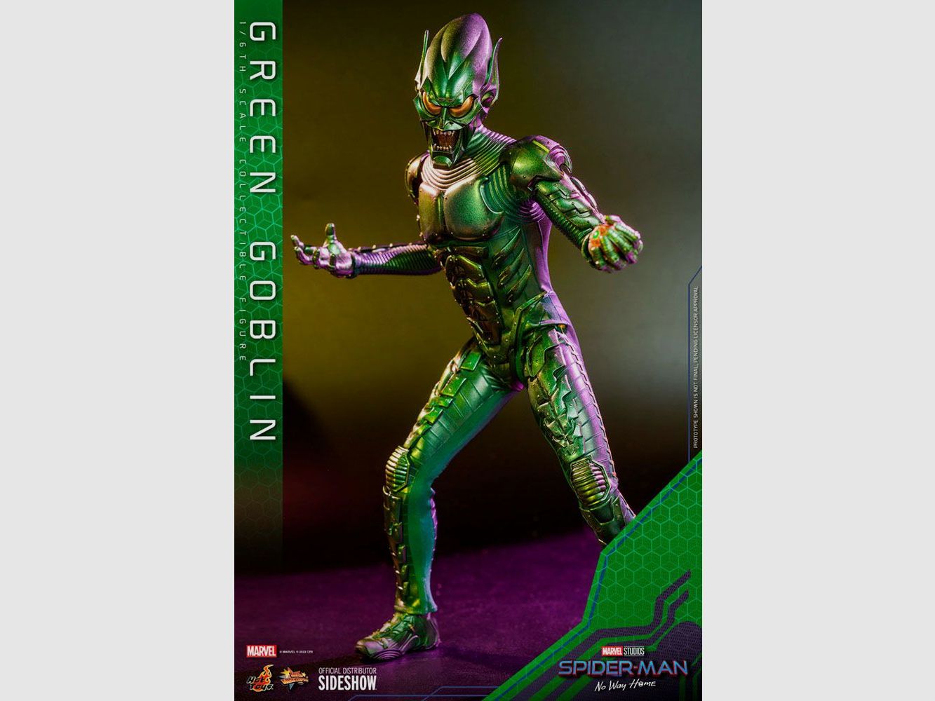 Spider-Man: No Way Home Movie Masterpiece Actionfigur 1/6 Green Goblin 30 cm | 43206