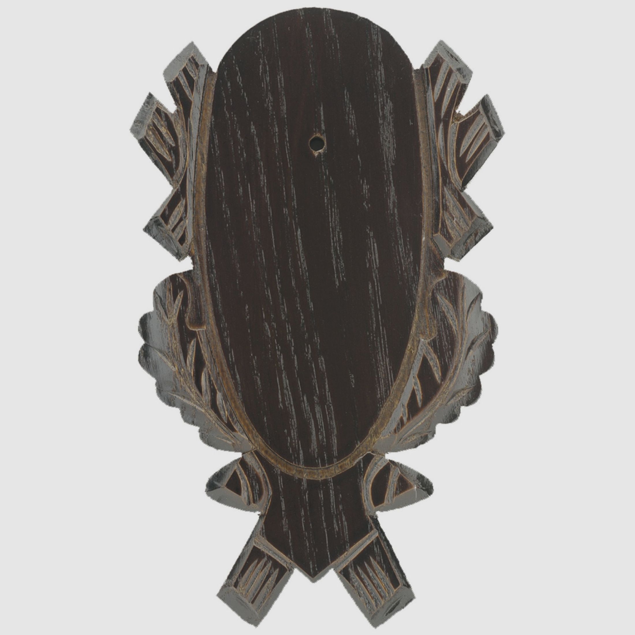 Tablero de cuerno de corzo de roble tallado