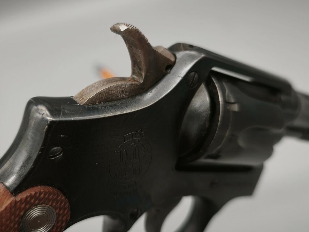 Smith & Wesson S&W Victory Revolver .38Special umgebaut bei Parker Hale .38Special