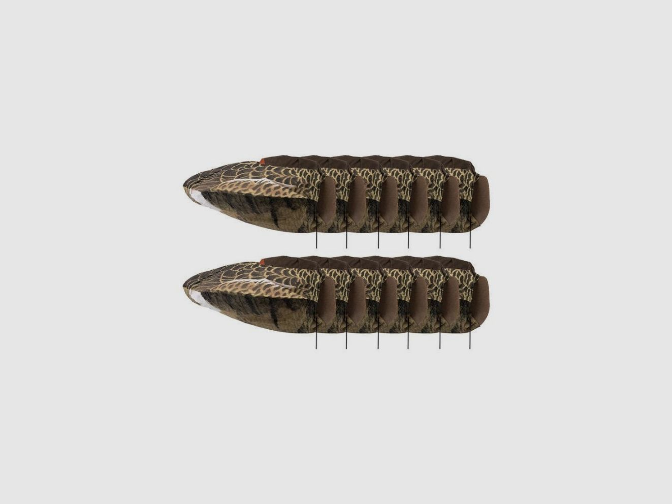 Forme Griff auf Luft Gans schlafend x12