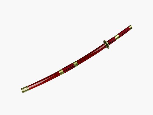 Katana Sandai Kitetsu Roronoa Zoro Samurai Miecz One Piece tępy