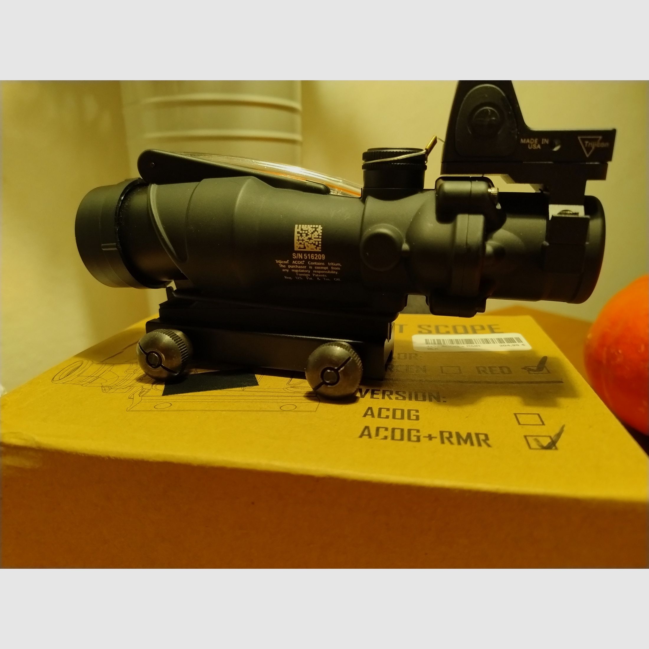 Evolution Gear ACOG 4x32 Trijicon RMR Killflash 