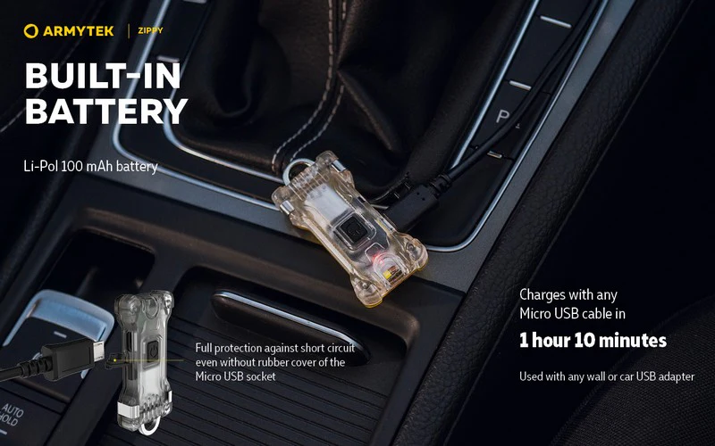 ARMYTEK Zippy – 200 Lumen – Grijs, afbeelding 20 van 24