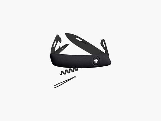 Couteau Suisse Swiza D03 Allblack Noir - ZD03AB