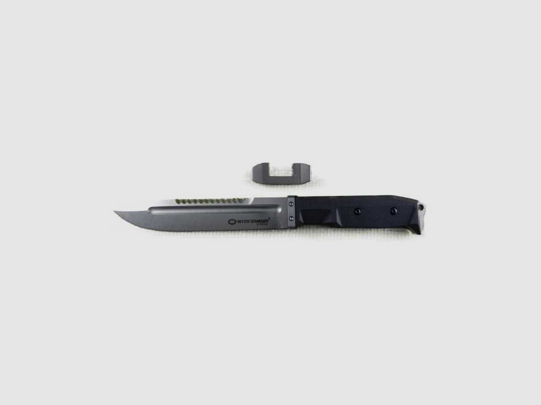 WithArmour Expandable Tactical Outdoormesser titanbeschichteter D2 Stahl