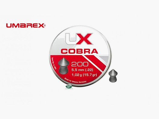 UMAREX Geschosse COBRA Kal.5,5 - 1,02g