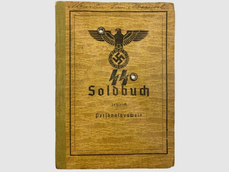 Soldbuch SS Legion Flandern aus Wk2