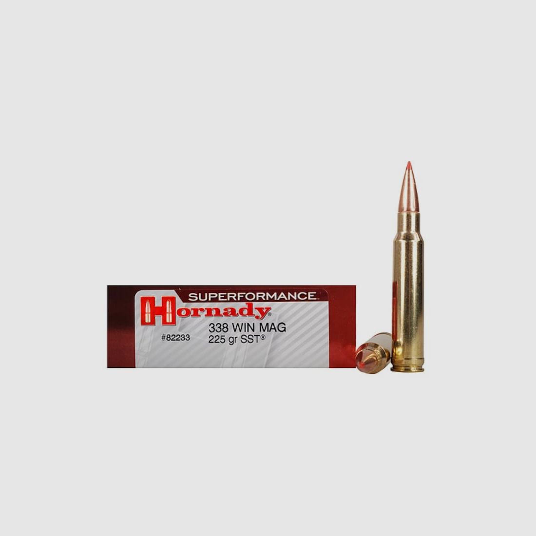 Hornady Superformance .338 Win. Mag. 225GR SST 20 cartridges