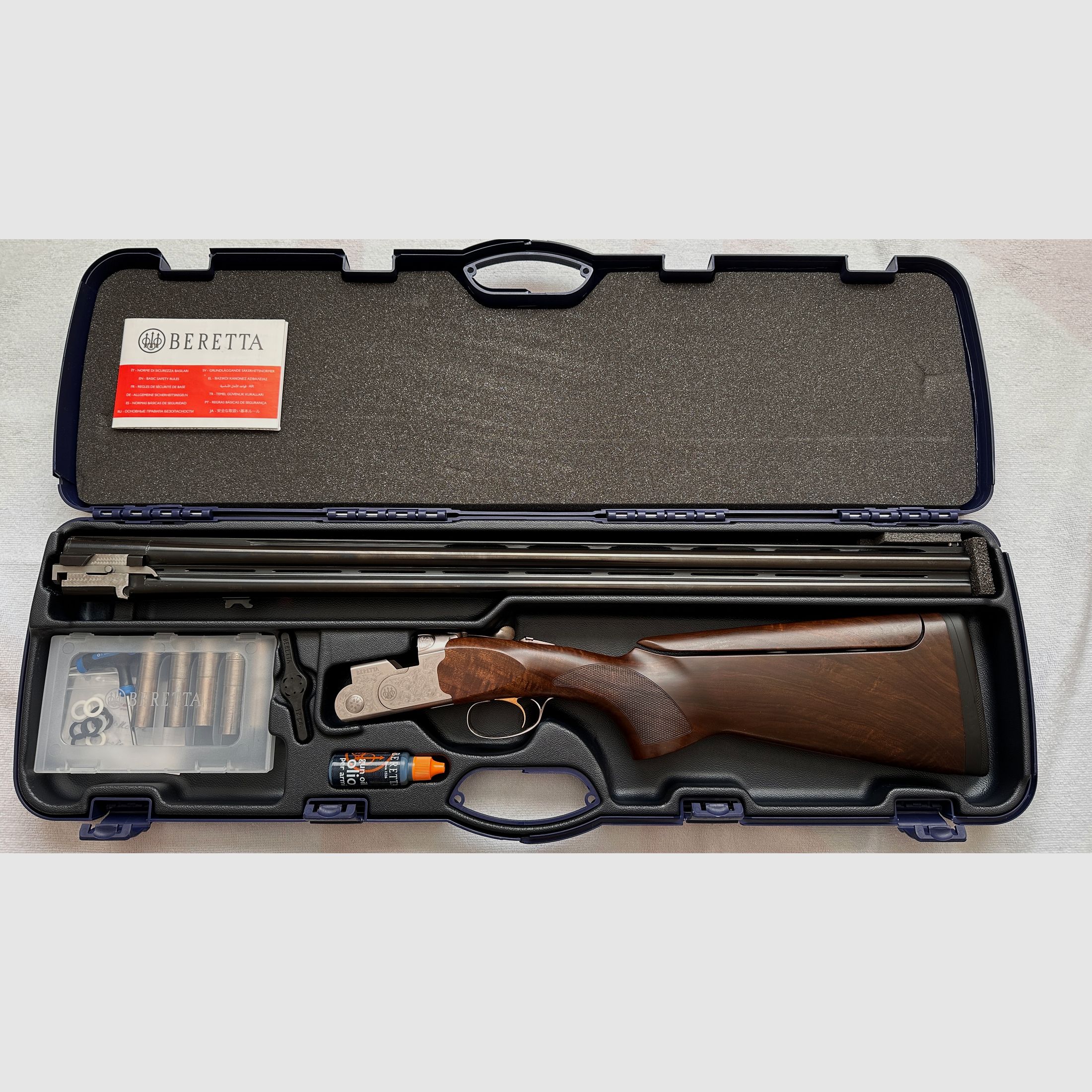 Beretta 686 Silver Pigeon 1 Spo, Kal 12/76 Lauflänge 76 cm mit verstellbarem Schaftrücken