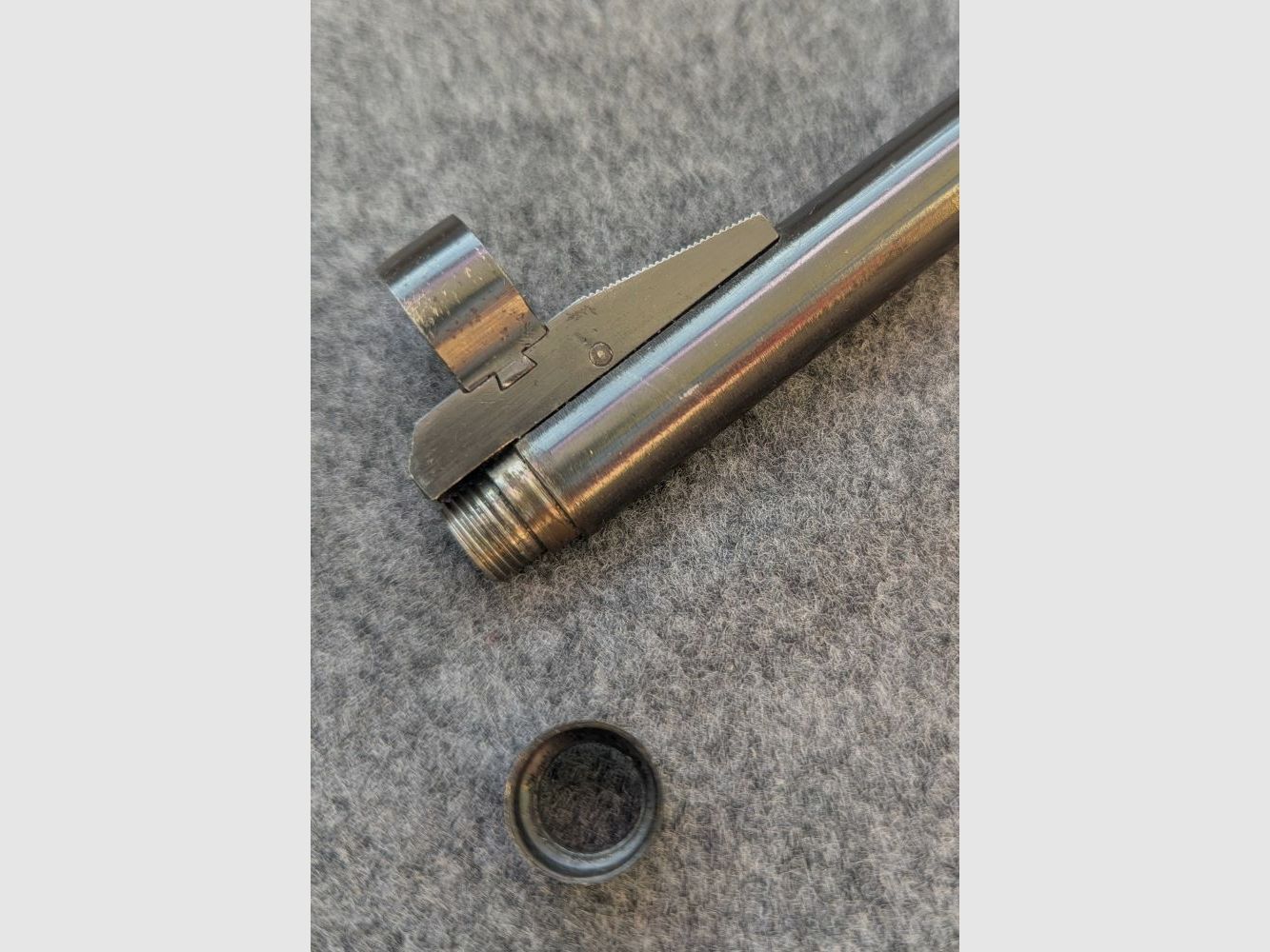 TOZ 17-01 with Tasco 3-9x40 scope and thread