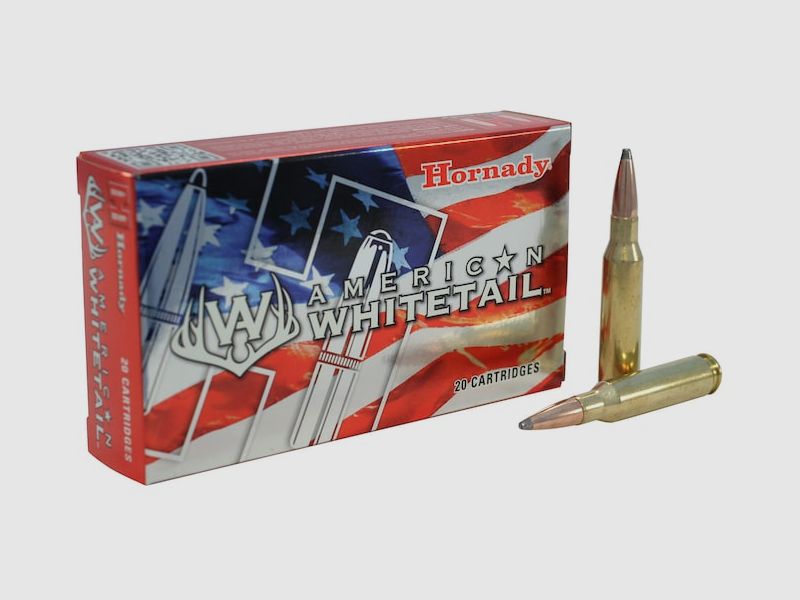 Hornady American Whitetail 7mm-08 Rem. 139GR JSP 20 cartouches