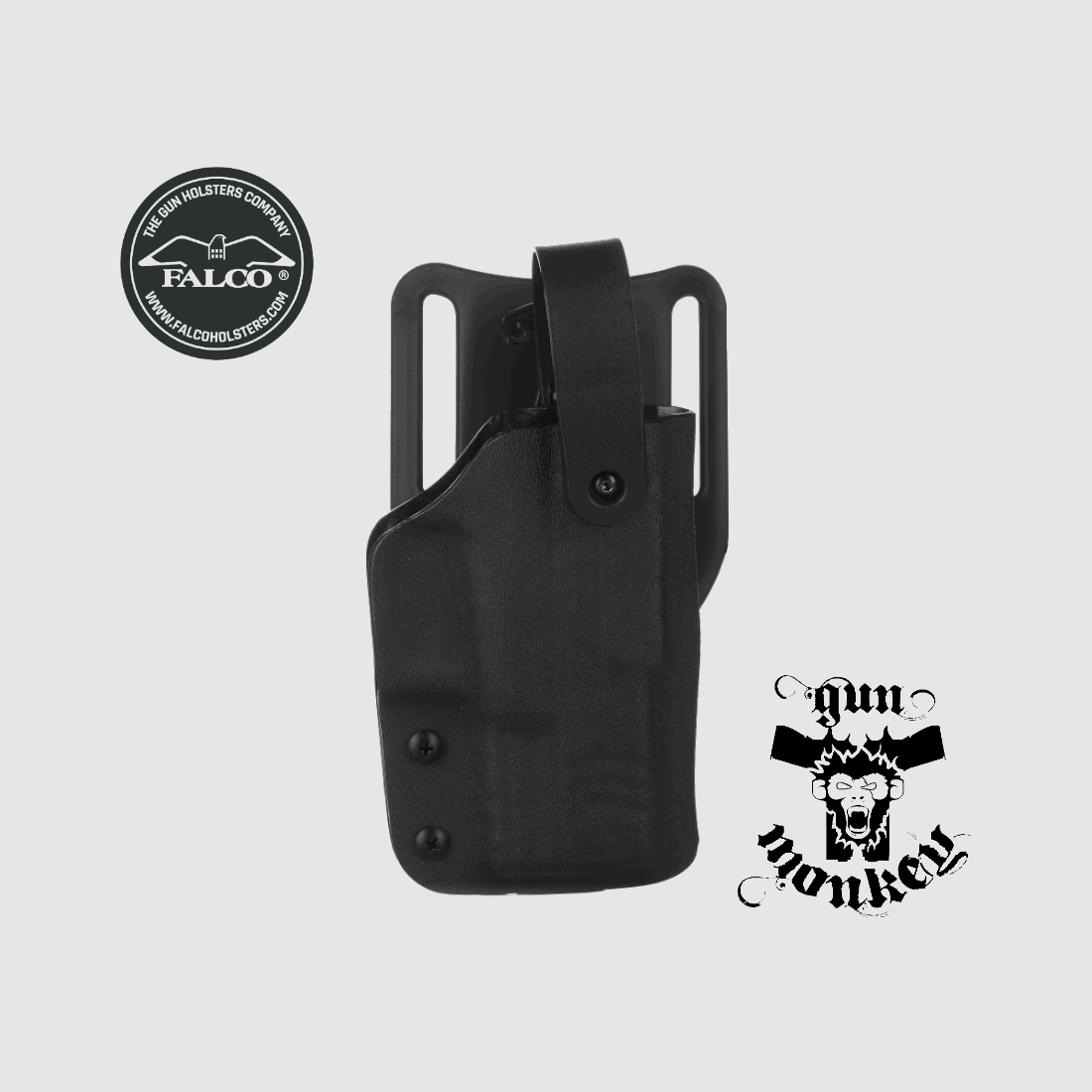 Fondina Falco OWB LVL II DUTY per WALTHER PDP full size, Kydex, push lock, per destrimani, cintura 2"/50 mm (C911 2021 ), immagine 1 di 3