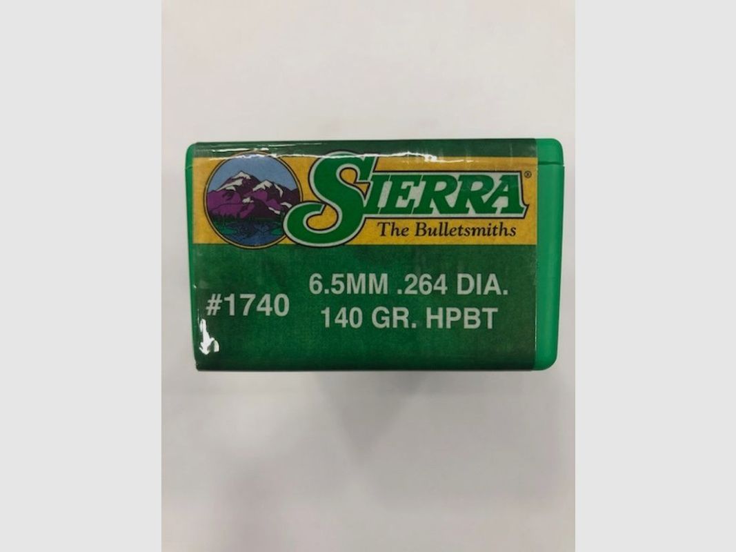 SIERRA Balas Cal. 6,5 mm 140 gr, imagen 1 de 4