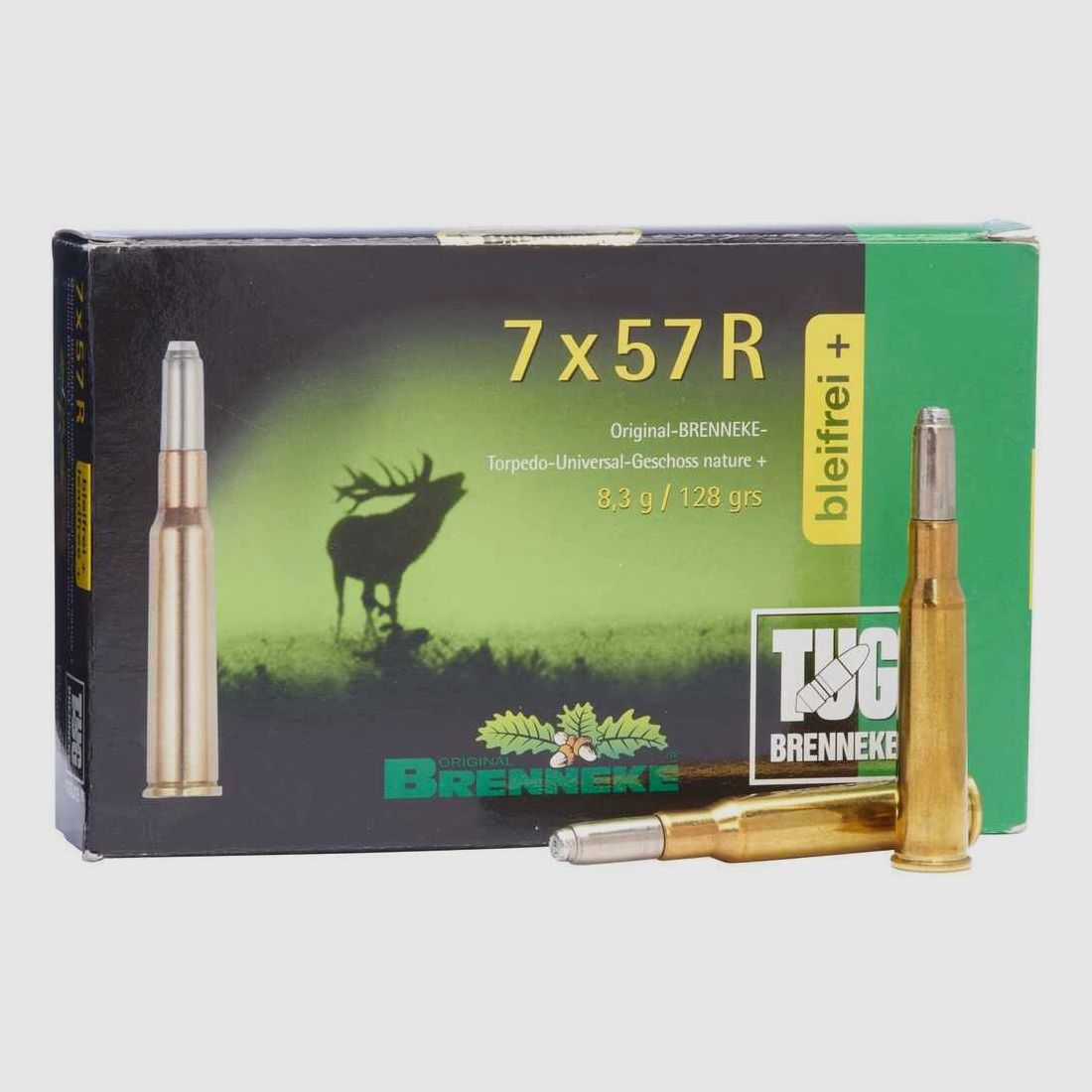 7x57R TUG nature+ 8,3g/128grs. Brenneke