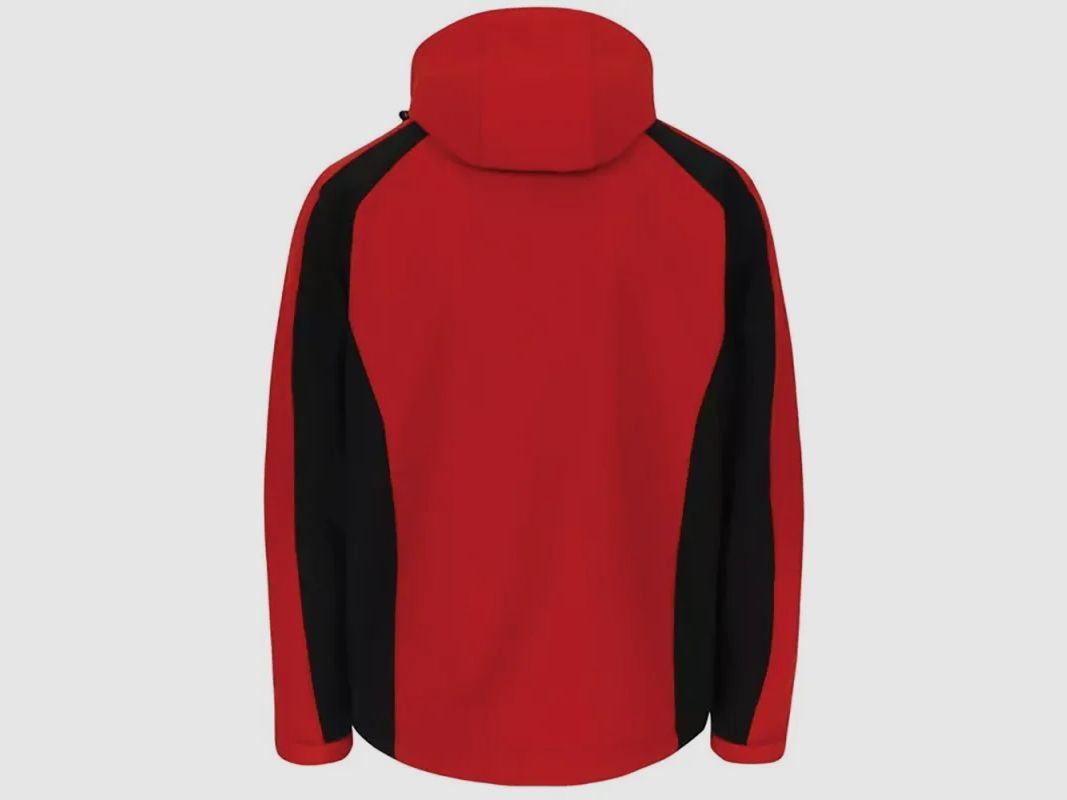 Softshelljacke Trystan Herren - Schwarz/Rot - Herock®, Bild 8 von 14