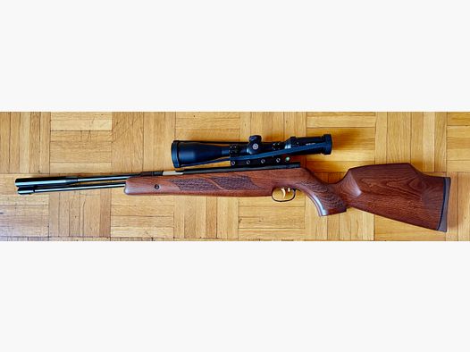 Selling my Weihrauch HW 97K 4.5 air rifle including Hawke Vantage scope