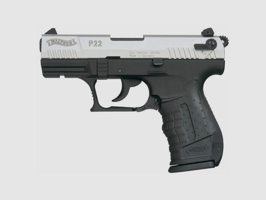 Pistolet à blanc 9mm Walther P22 bicolore