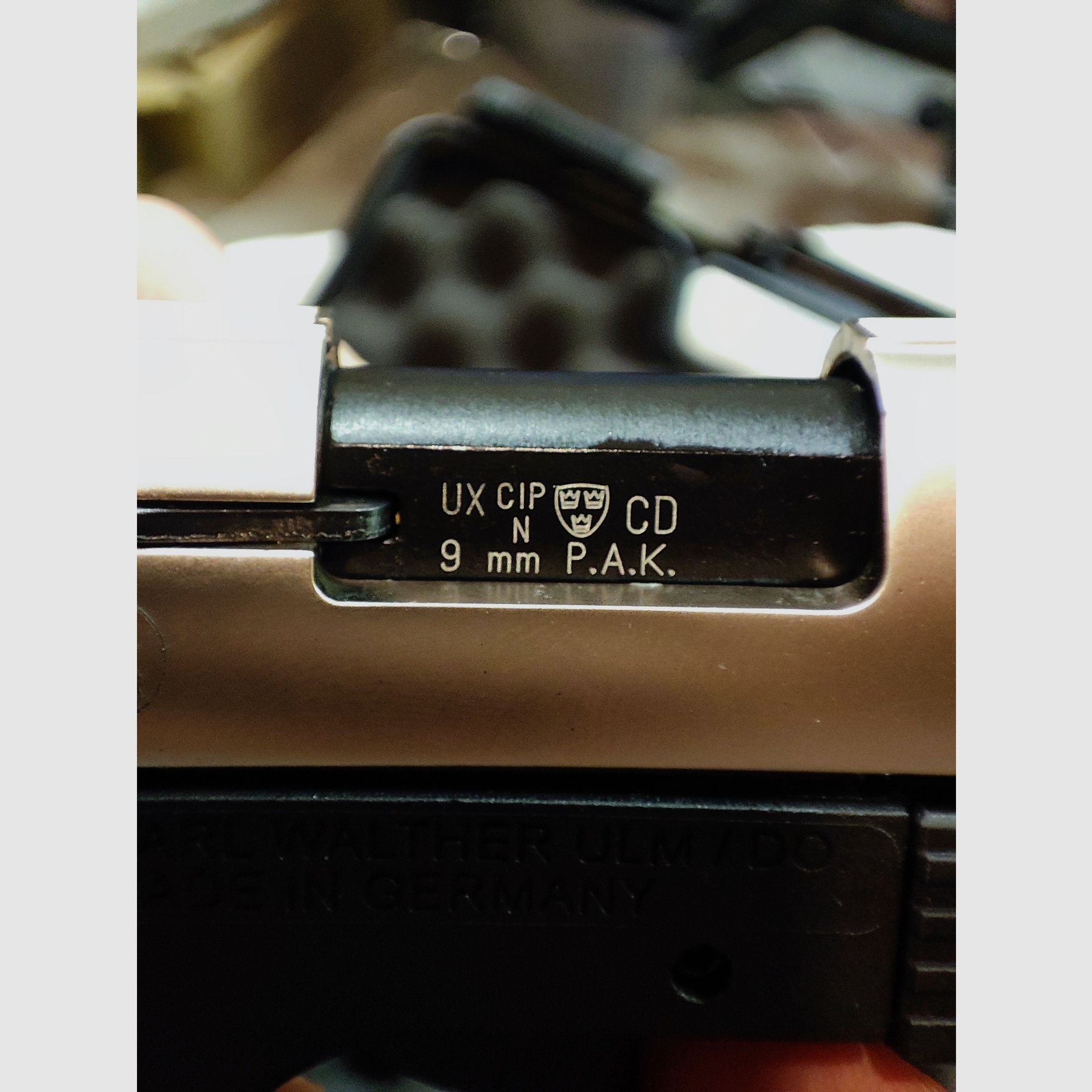 Walther P22Q Nickel 9mm PAK neuwertig mit Zubehör