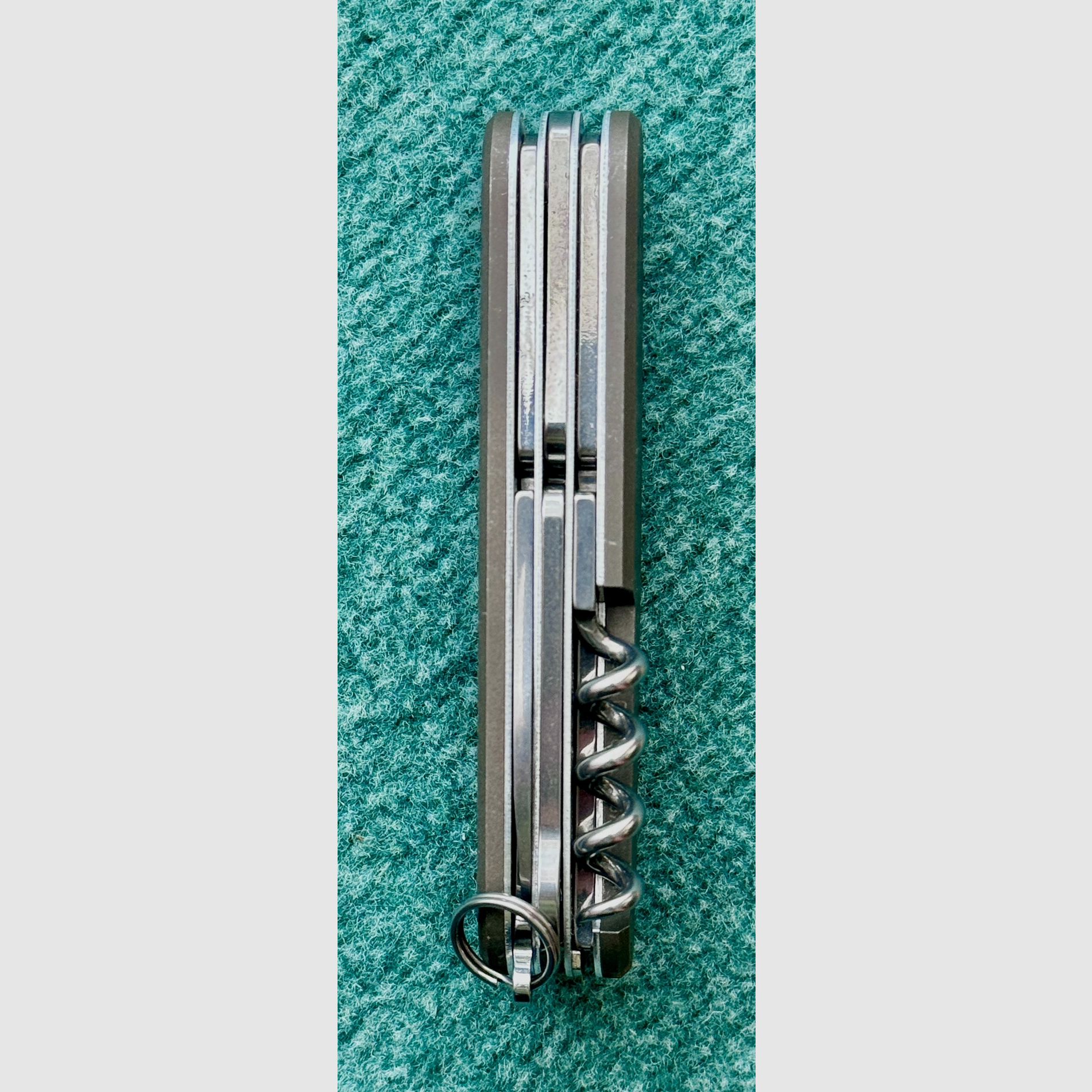 Victorinox Climber mit Titan-Griffschalen in rosty