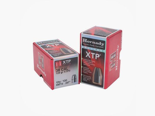 HORNADY – POCISK – 38 Kal .357 125 gr XTP® (100 szt)