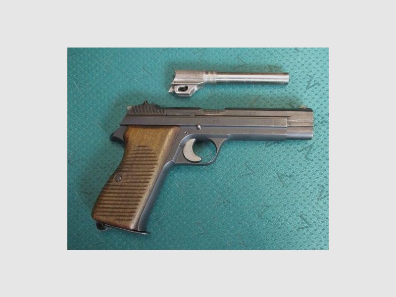 SIG P210 M/49 Denmark 9mm Luger with interchangeable barrel 7.65 Para P210