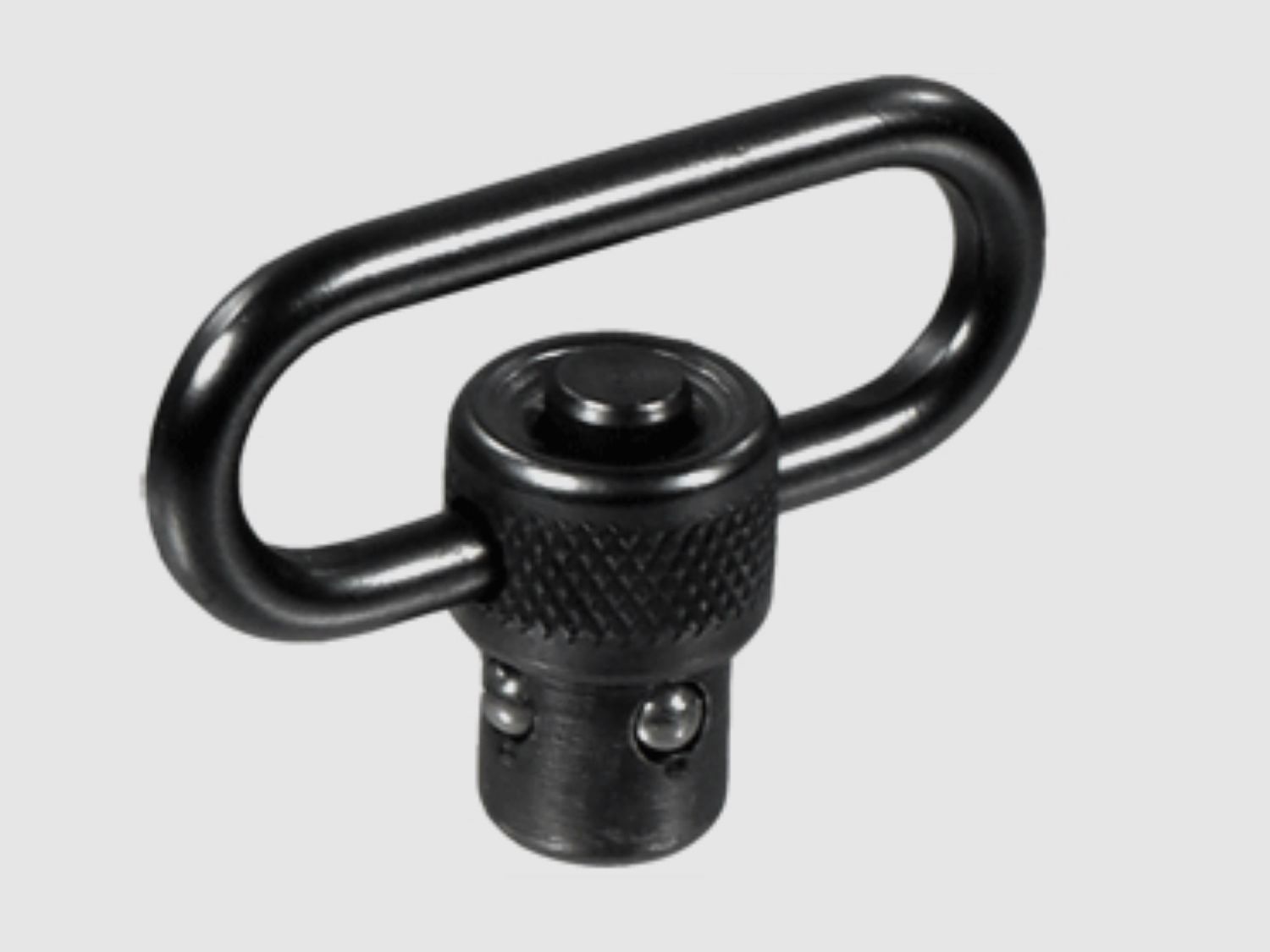UTG Standard Duty Push Button QD Sling Swivel, 1.25" Loop