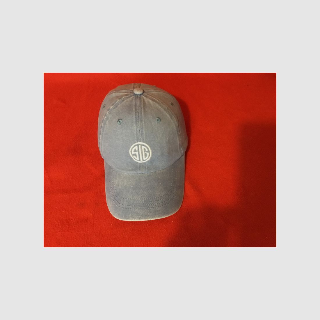 Sig Baseballcap in Blau