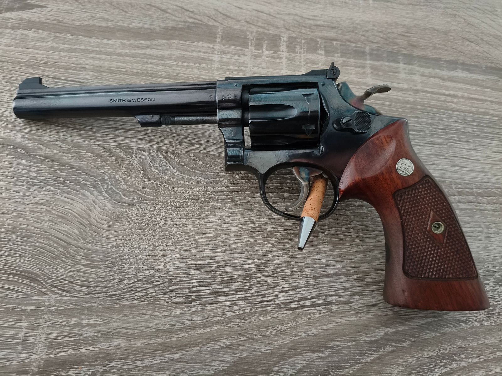 Smith & Wesson 17-2 K22 .22 lfb Masterpiece Diamond Grip 