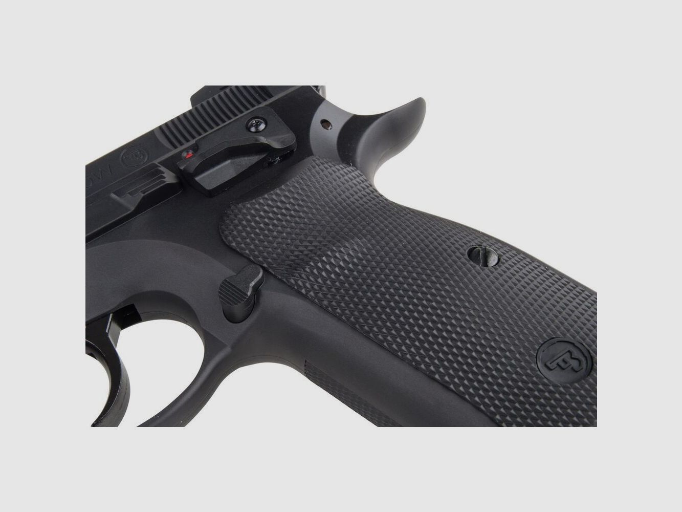 CZ SP-01 Shadow Schwarz 4,5mm BB Druckluft Co2 Non BlowBack, Bild 5 von 6