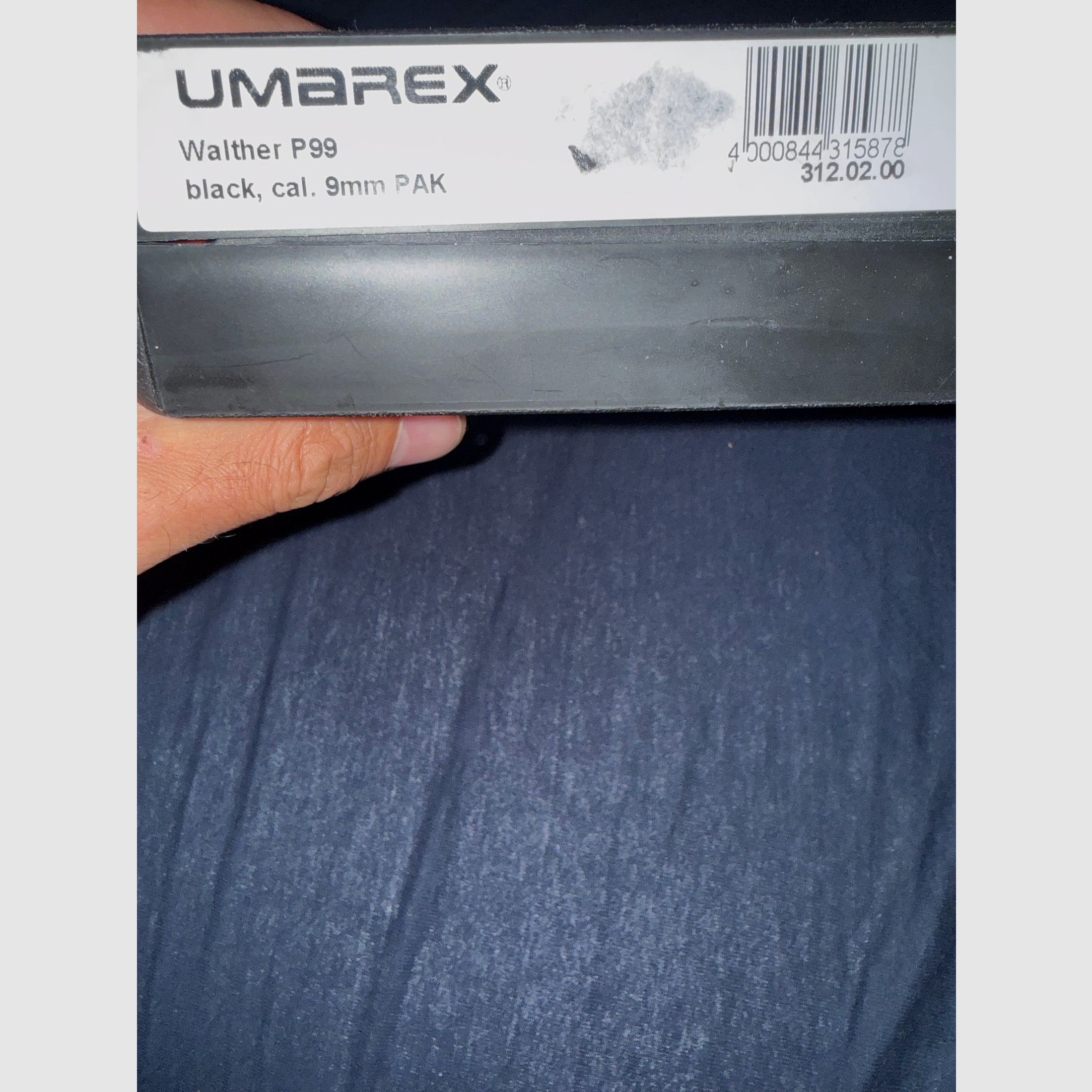 Walther P99 Umarex blank firing pistol – well maintained condition