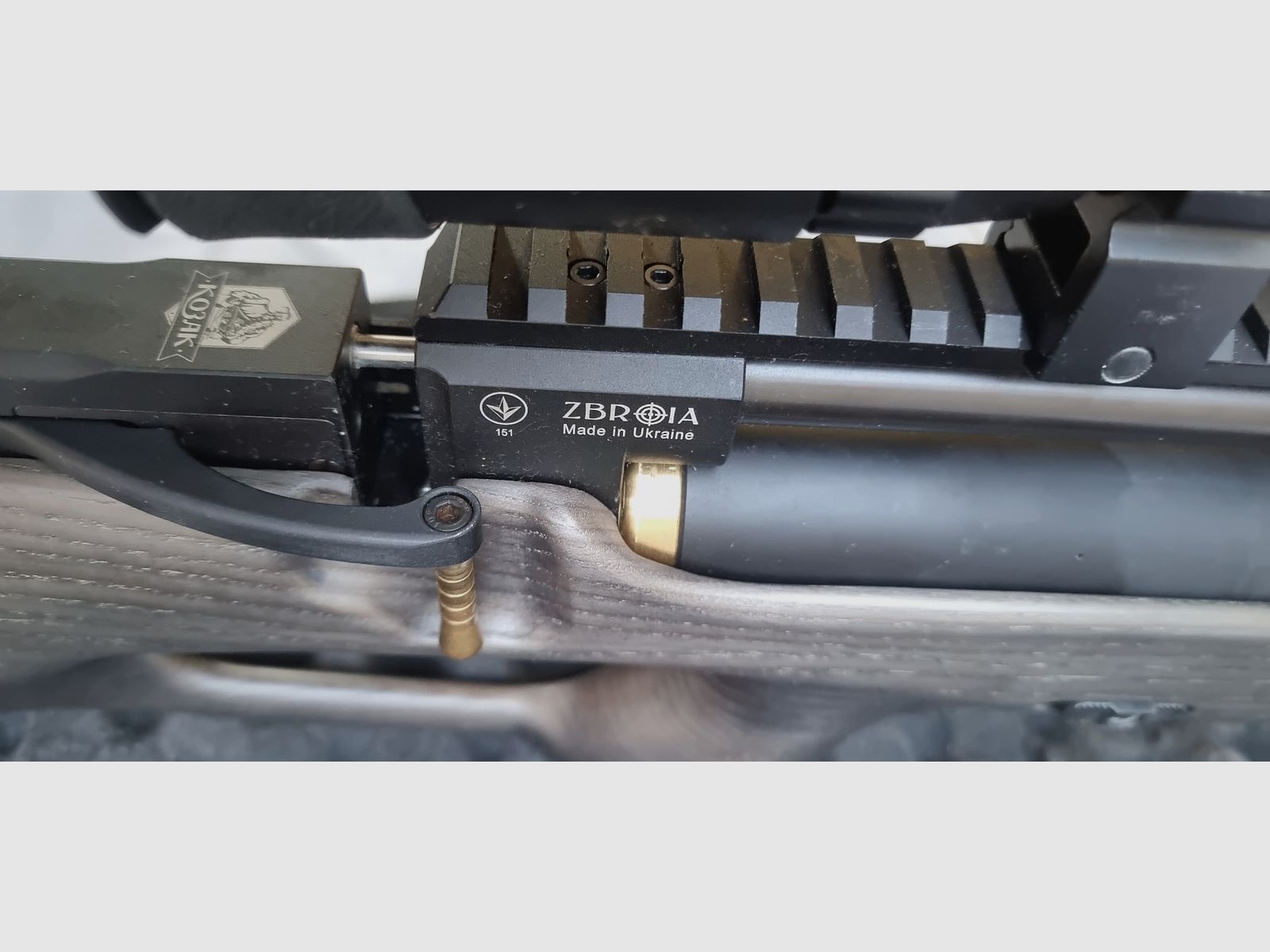 Reserviert Zbroia Kozak Pressluftgewehr Bullpulp mit  4 Magazinen, Pumpe usw